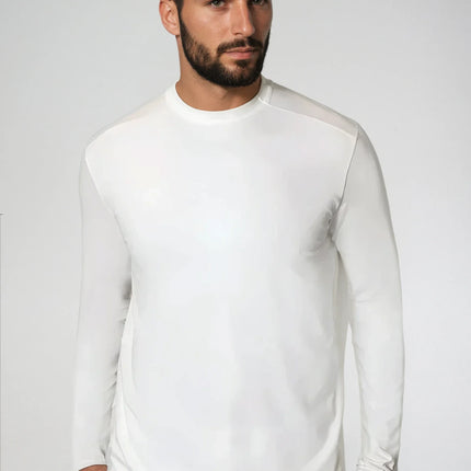 Buki Cinqo Long Sleeve Tech Tee - White
