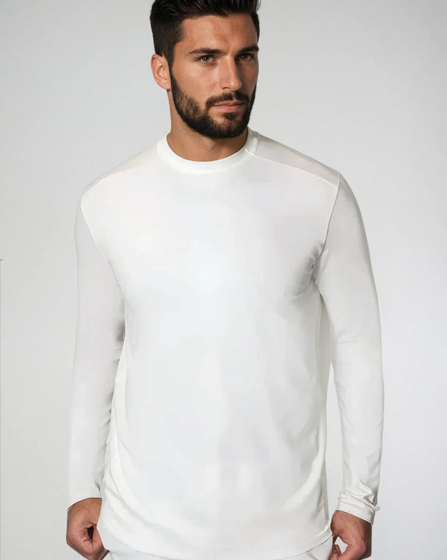 Buki Cinqo Long Sleeve Tech Tee - White