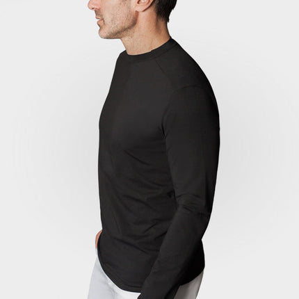 Buki Cinqo Long Sleeve Tech Tee - Black