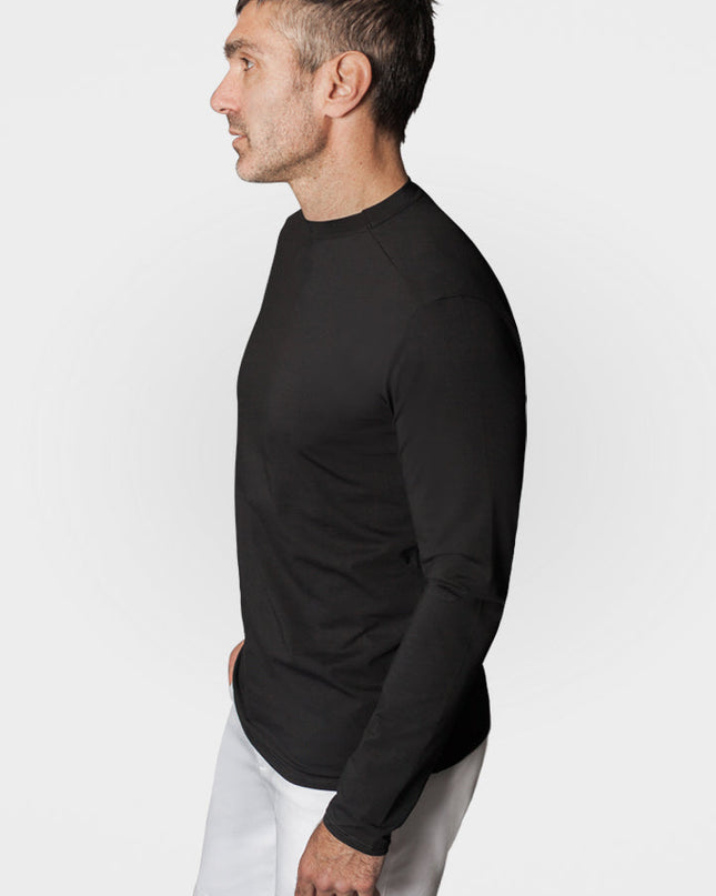 Buki Cinqo Long Sleeve Tech Tee - Black