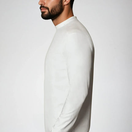 Buki Cinqo Long Sleeve Tech Tee - White