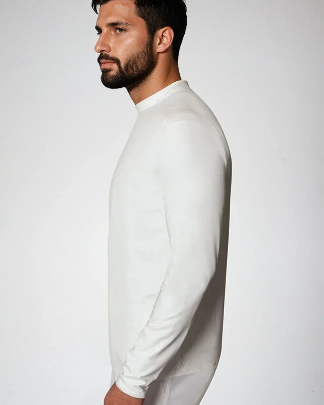 Buki Cinqo Long Sleeve Tech Tee - White