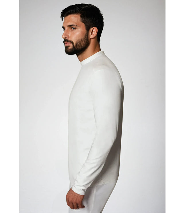 Buki Cinqo Long Sleeve Tech Tee - White