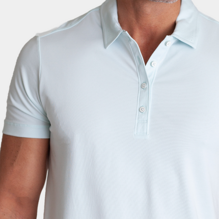 Coolest Polo Tech Shirt - Light Blue