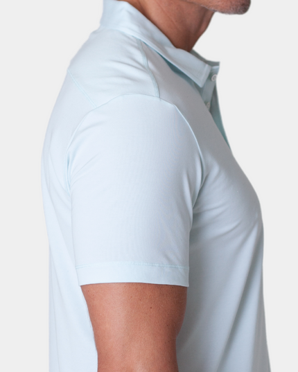 Coolest Polo Tech Shirt - Light Blue