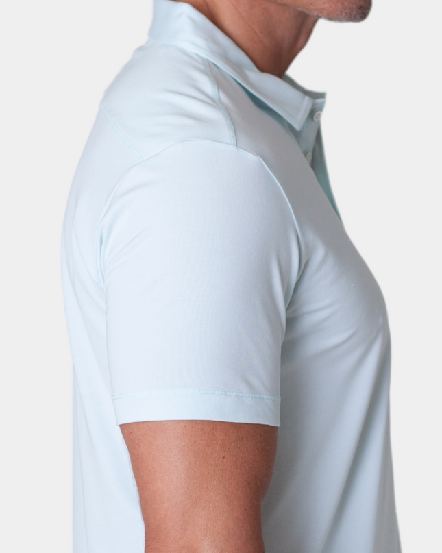 Coolest Polo Tech Shirt - Light Blue