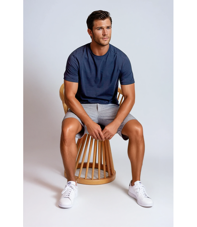 Buki Cinqo Tech Tee - Blue Night
