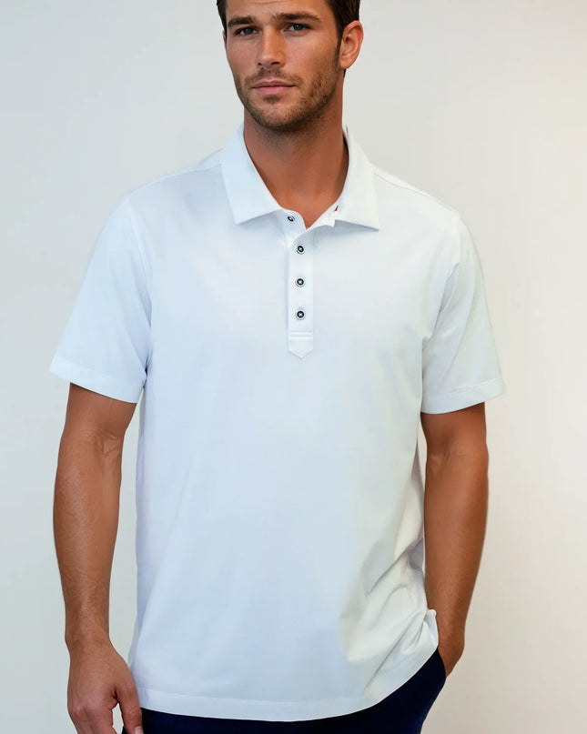 Buki Cinqo Polo 2-Pack - White/Black