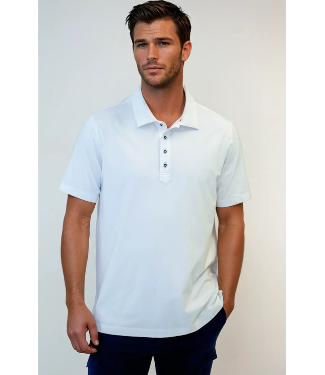 Buki Cinqo Polo 2-Pack - White/Black