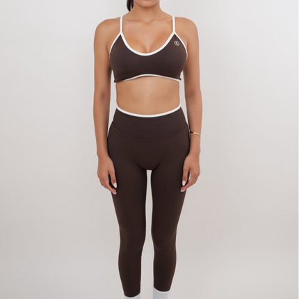 Passion is Power Brown Legging