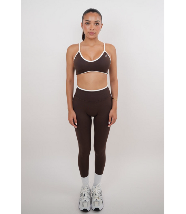 Passion is Power Brown Legging