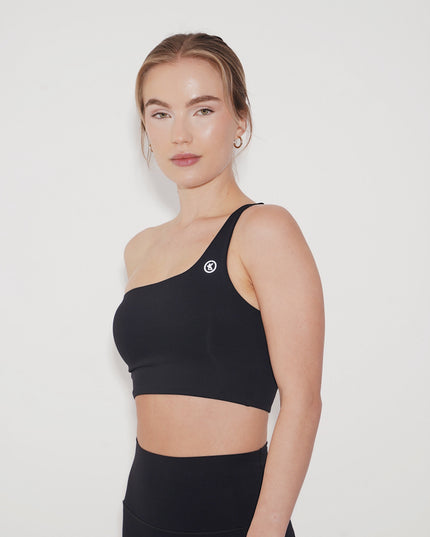 I Am Wise Tie up Bra in Black