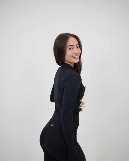 I Live in Luxury Black Perfect Fit Jacket