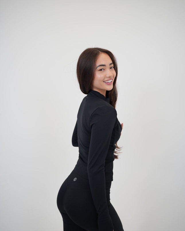 I Live in Luxury Black Perfect Fit Jacket