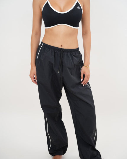 I Accept Change with Grace Black Versatile Relaxed Fit Pant