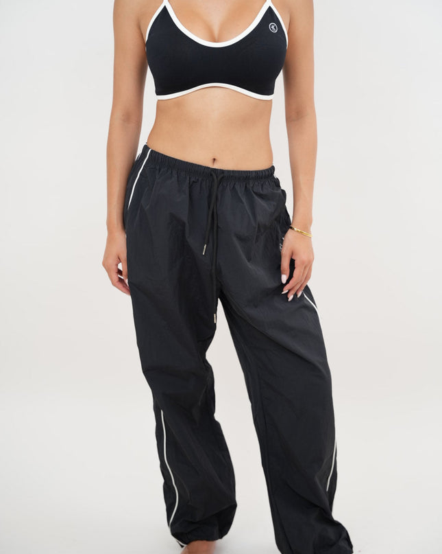 I Accept Change with Grace Black Versatile Relaxed Fit Pant