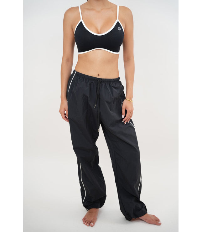 I Accept Change with Grace Black Versatile Relaxed Fit Pant