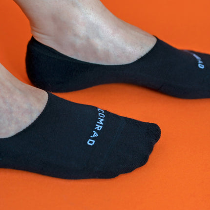 Combed Cotton No Show Socks