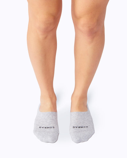 Combed Cotton No Show Socks - 3 Pack