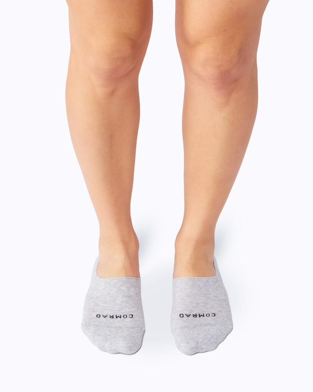 Combed Cotton No Show Socks - 3 Pack