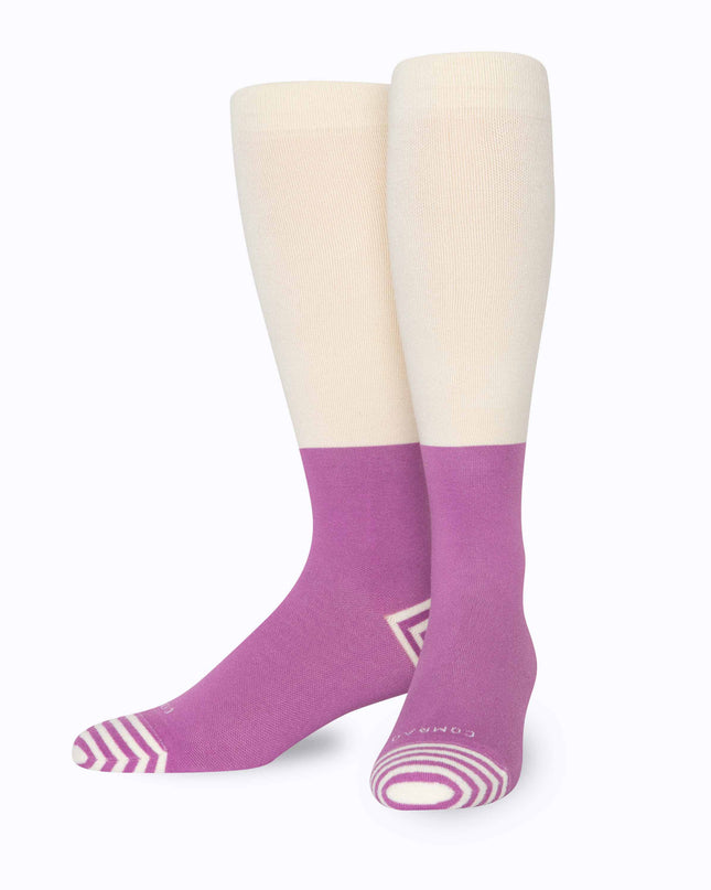 CloudCotton Compression Socks - Colorblock