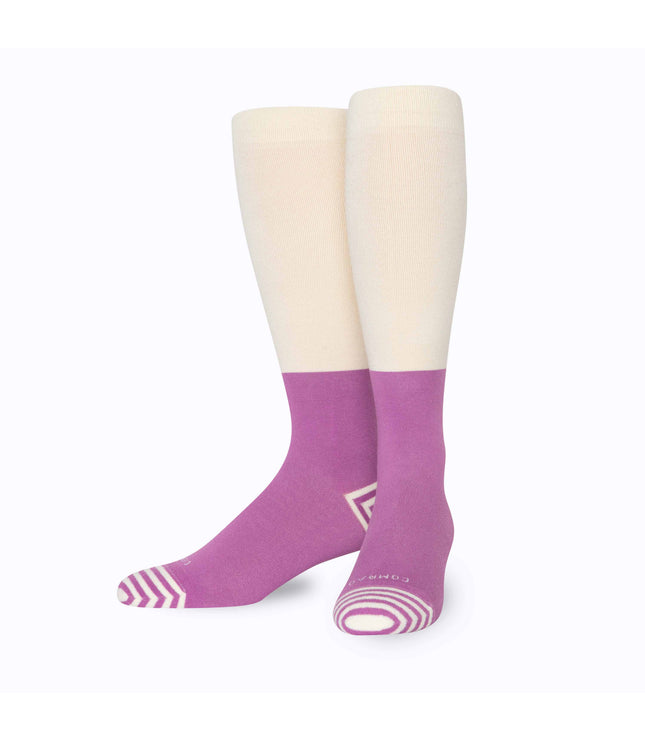 CloudCotton Compression Socks - Colorblock
