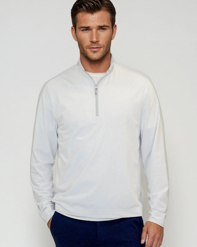 Buki Cinqo Travel Half Zip - White