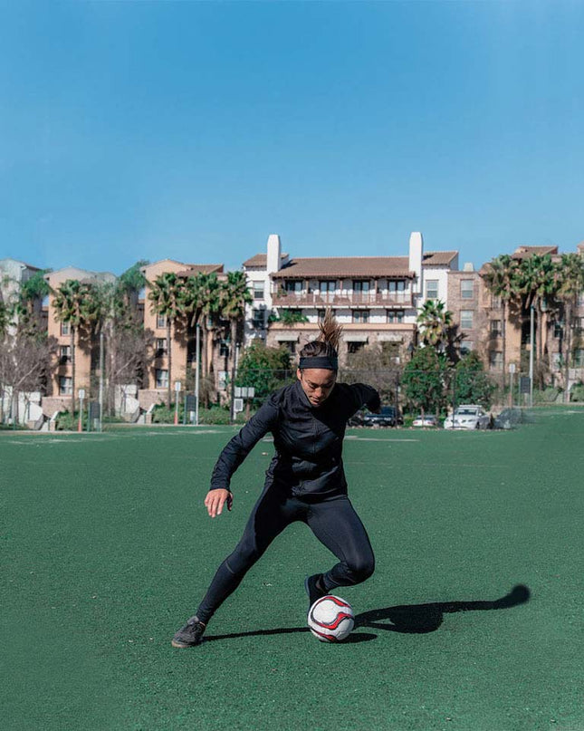 Combo Women's Soccer Tight With Shin Guard Pocket