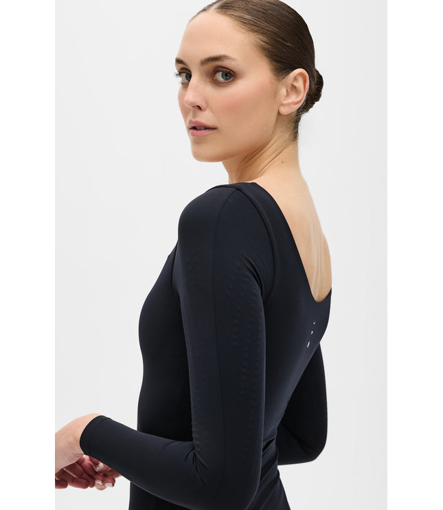 Iconic Lymphatic Long Sleeve Bodysuit - Brief