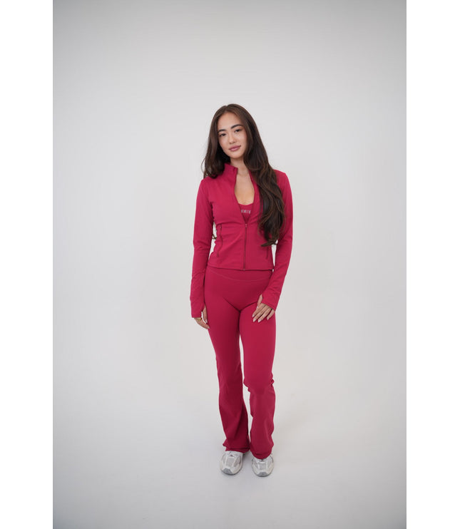 I Live in Luxury Red Perfect Fit Jacket