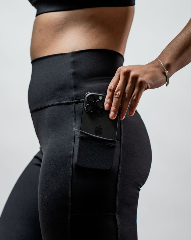 Women's SOHO Full Length High Waist Leggings (Black)