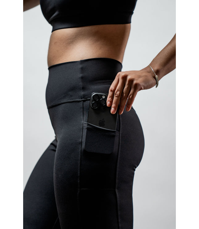 Women's SOHO Full Length High Waist Leggings (Black)