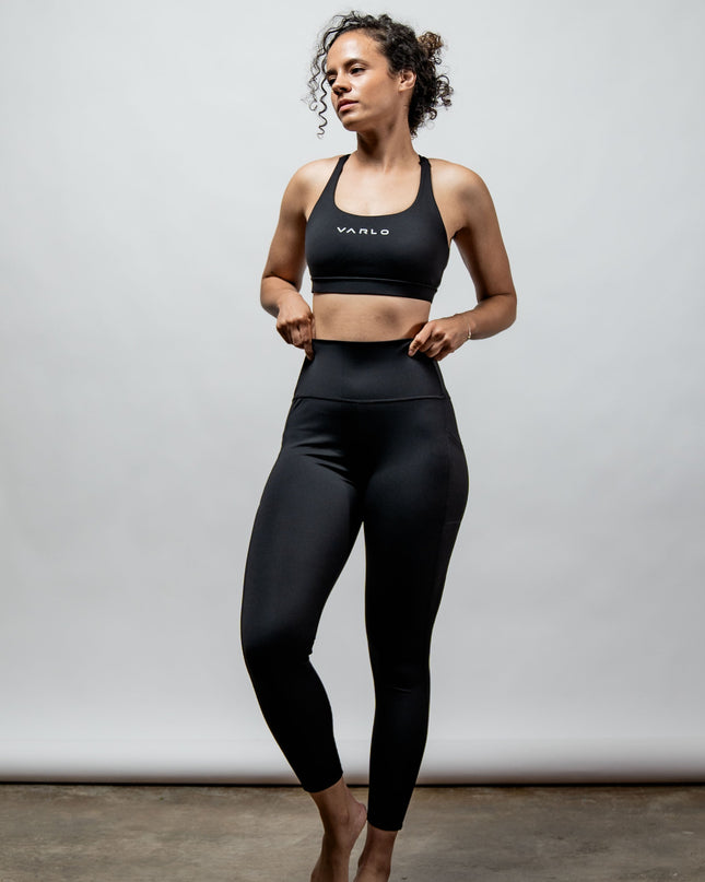 Women's SOHO Full Length High Waist Leggings (Black)