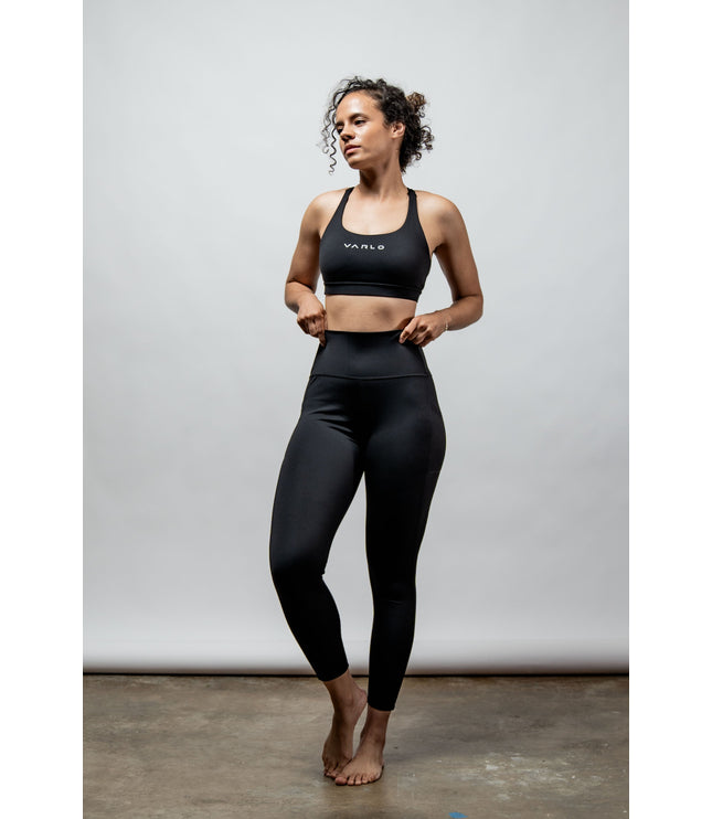 Women's SOHO Full Length High Waist Leggings (Black)