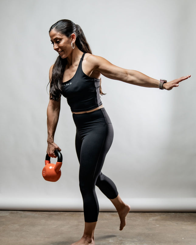 SOHO Women's 3/4 Technical Tight (Black)