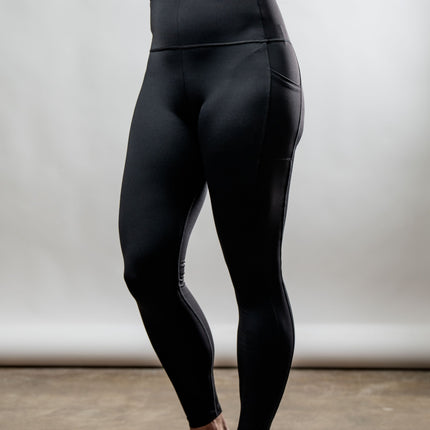 Women's SOHO Full Length High Waist Leggings (Black)