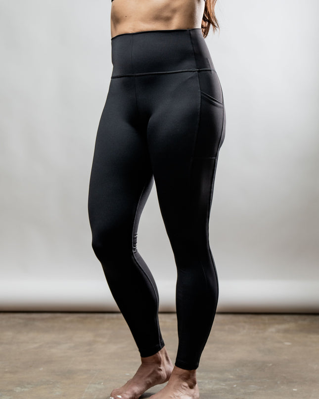 Women's SOHO Full Length High Waist Leggings (Black)