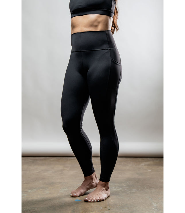 Women's SOHO Full Length High Waist Leggings (Black)