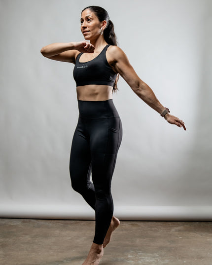Women's SOHO Full Length High Waist Leggings (Black)