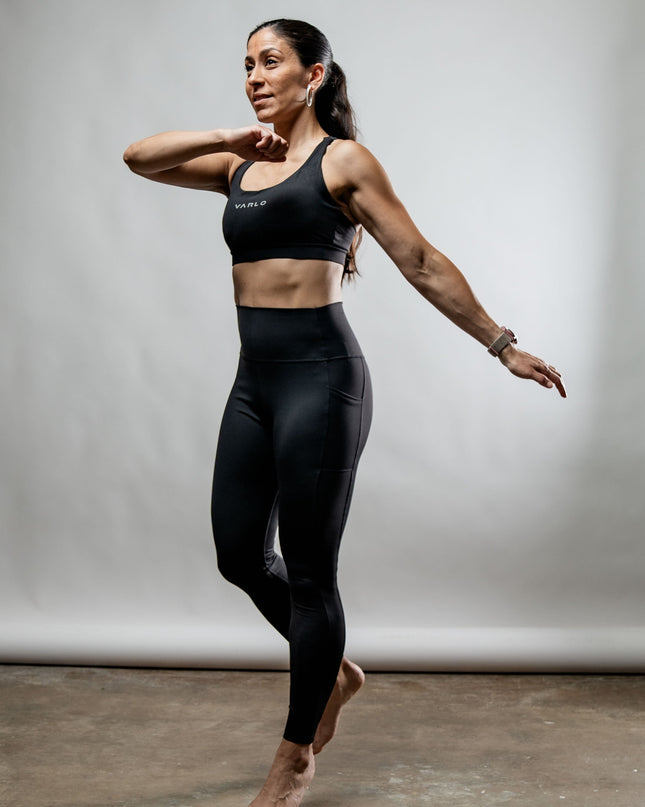 Women's SOHO Full Length High Waist Leggings (Black)