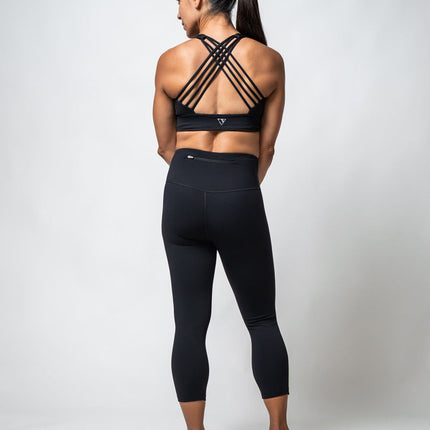 SOHO Women's 3/4 Technical Tight (Black)