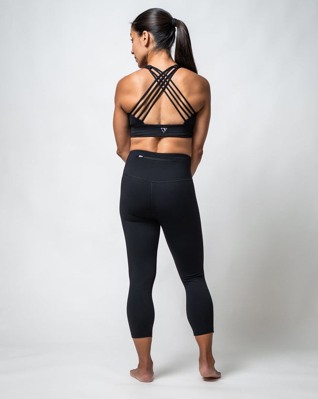 SOHO Women's 3/4 Technical Tight (Black)