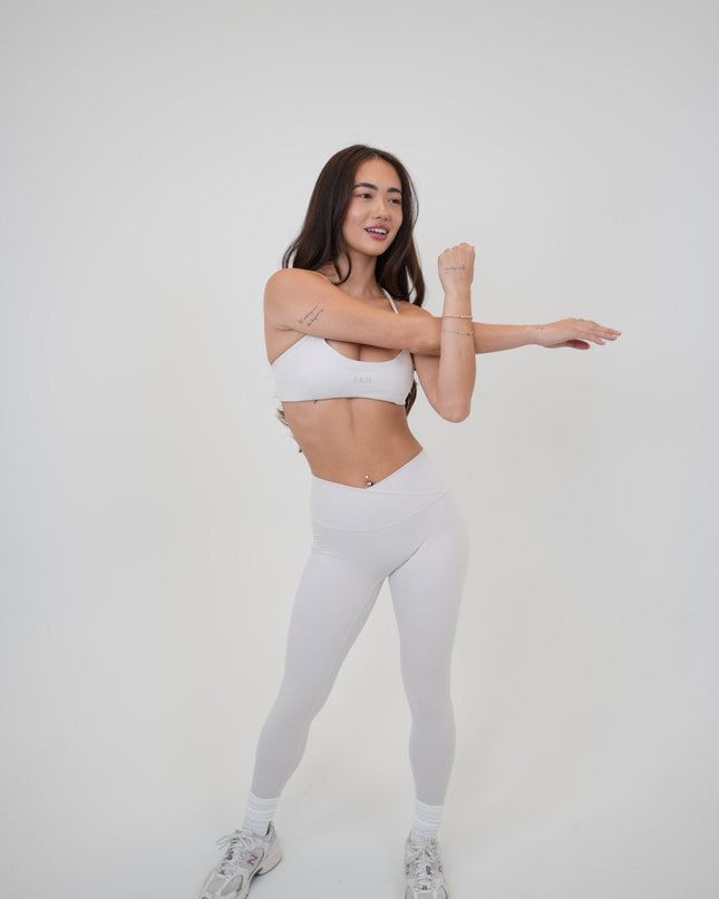 My Time Is Divine Lime White Sculpt V-Waist Legging