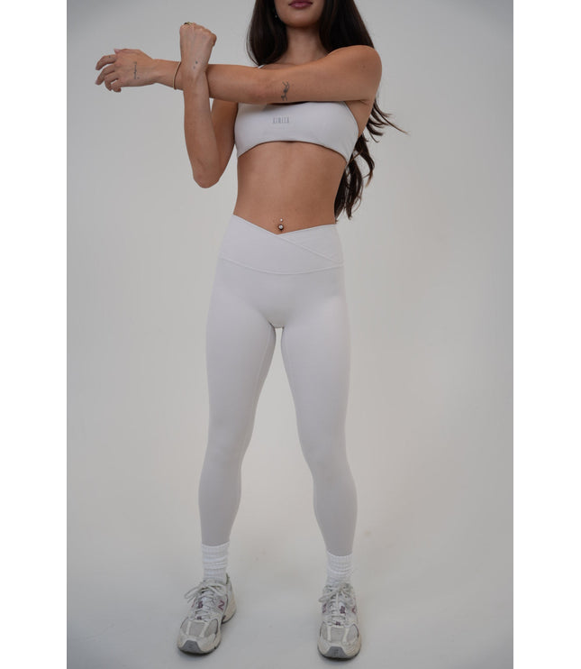 My Time Is Divine Lime White Sculpt V-Waist Legging