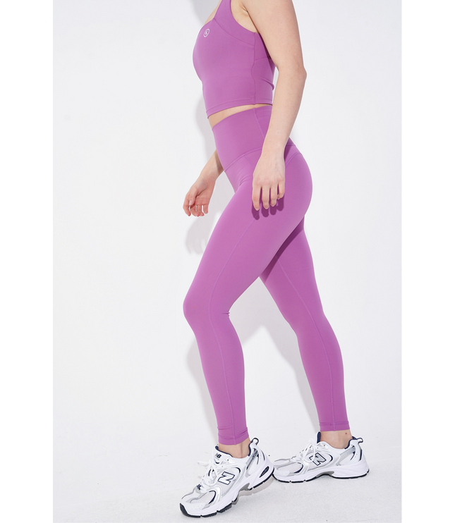 I Am Wonderful High Rise Purple Legging