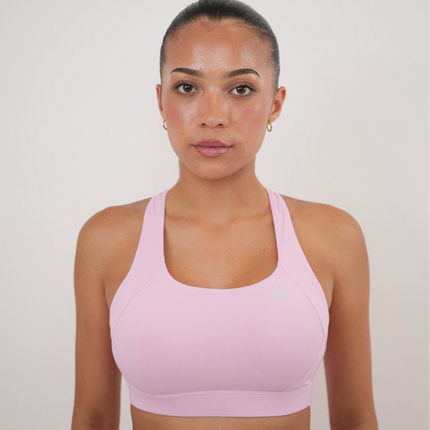 I Am Glowing Pink Blossom Quick Dry Butter Bra