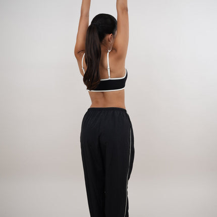 I Accept Change with Grace Black Versatile Relaxed Fit Pant