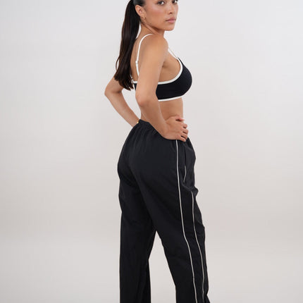 I Accept Change with Grace Black Versatile Relaxed Fit Pant