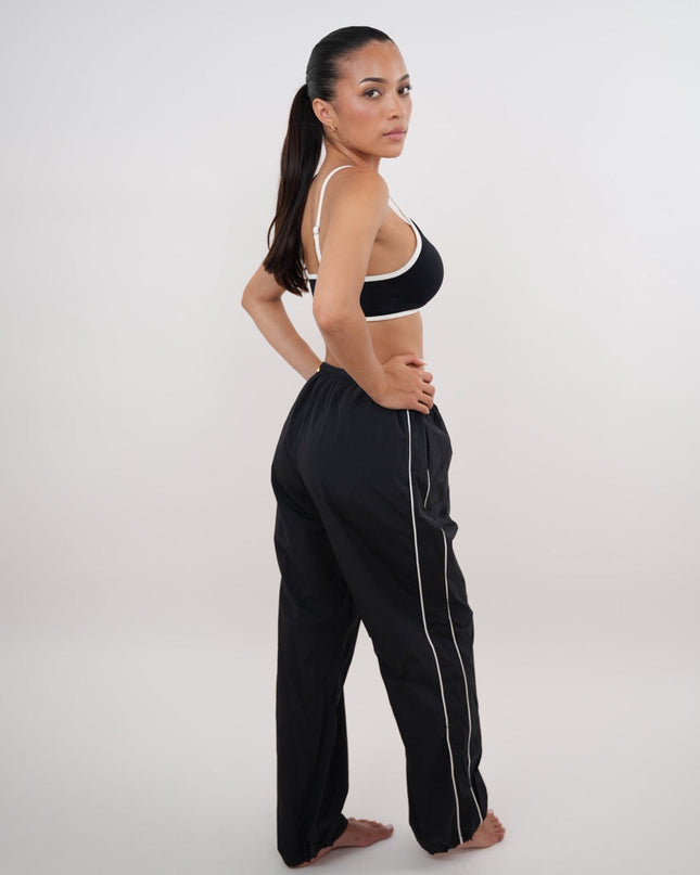 I Accept Change with Grace Black Versatile Relaxed Fit Pant