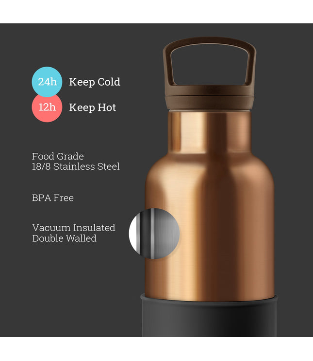 Bronze Gold-Midnight Black 20 Oz